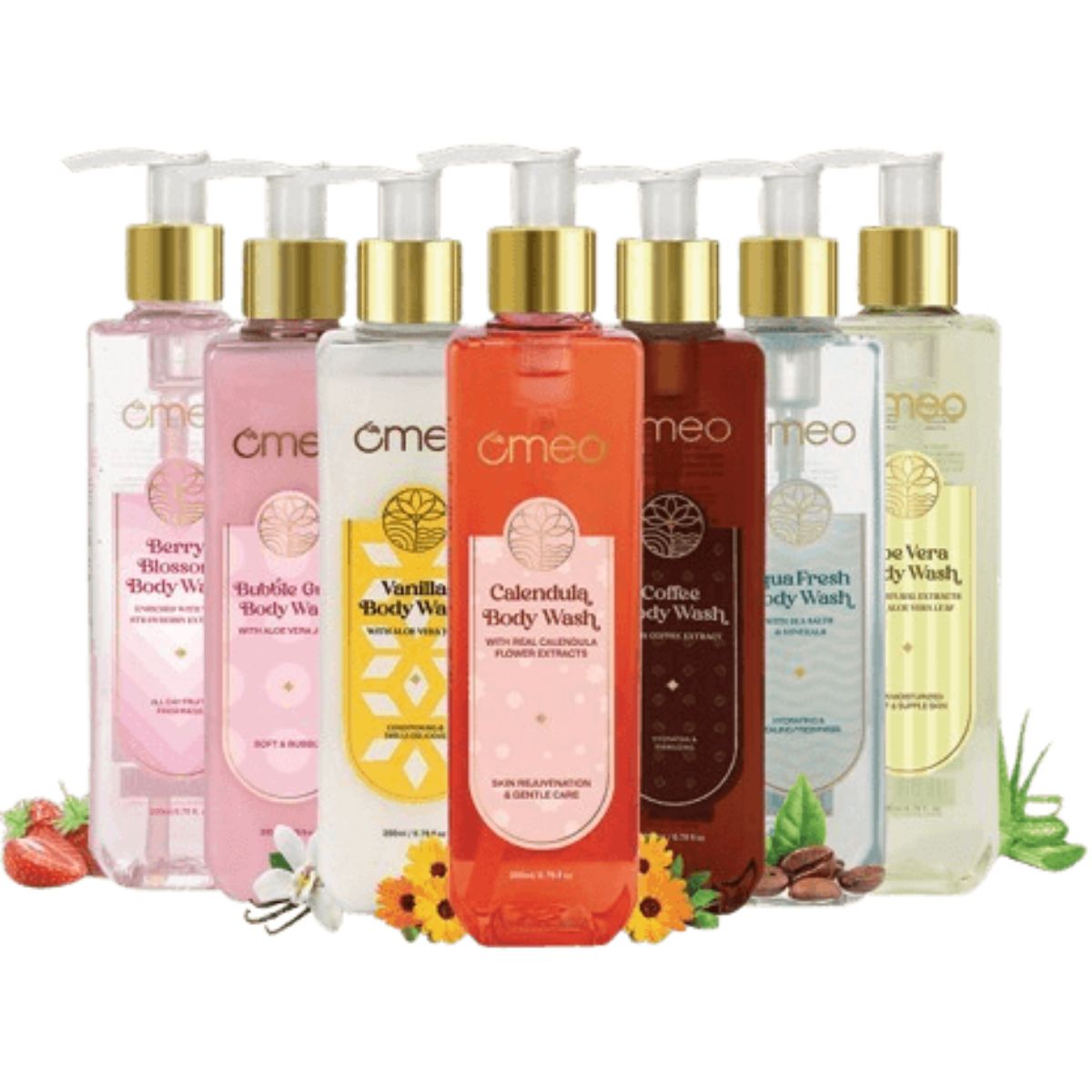 OMEO | Calendula Body Wash 180ml